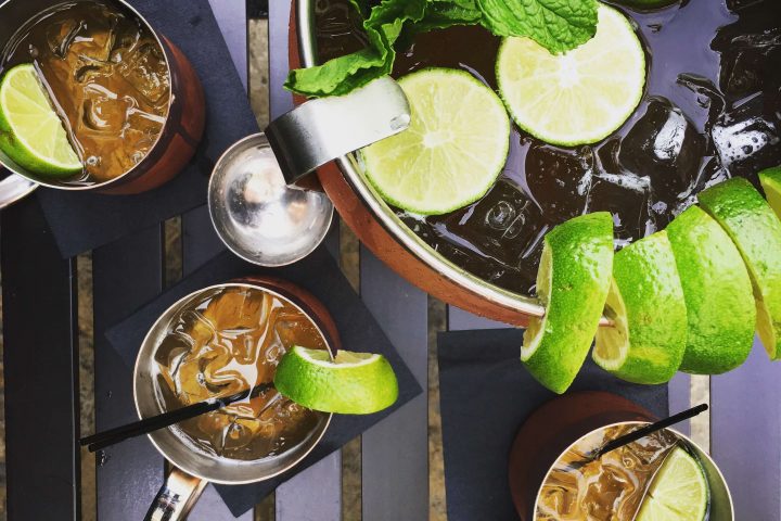 aerial photo of mega moscow mule