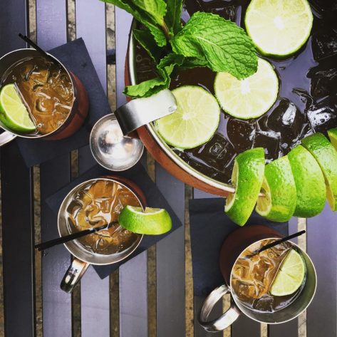 aerial photo of mega moscow mule